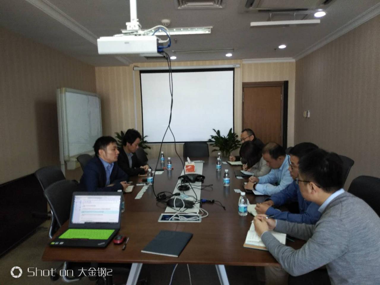 中国信保广东分公司蒋韶华资深主管拜会青岛海信国际营销股份有限公司总经理刘鑫